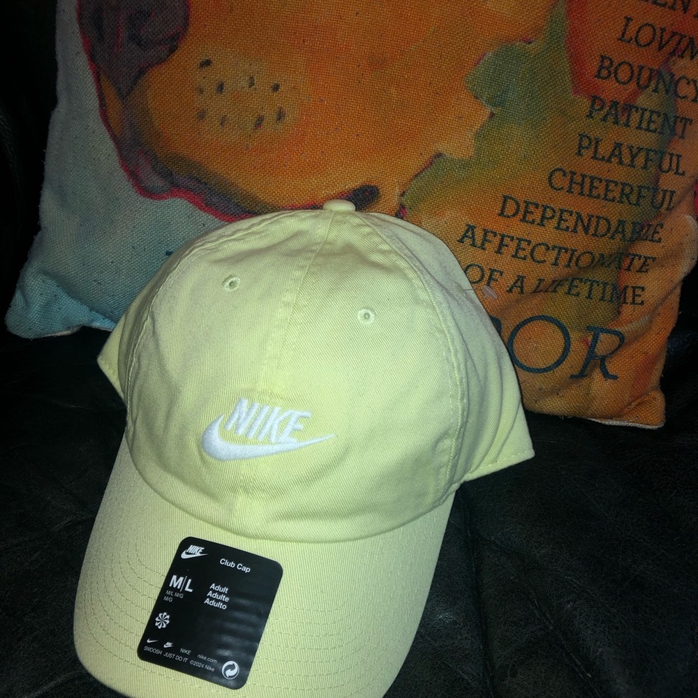 Nike Yellow Baseball Cap